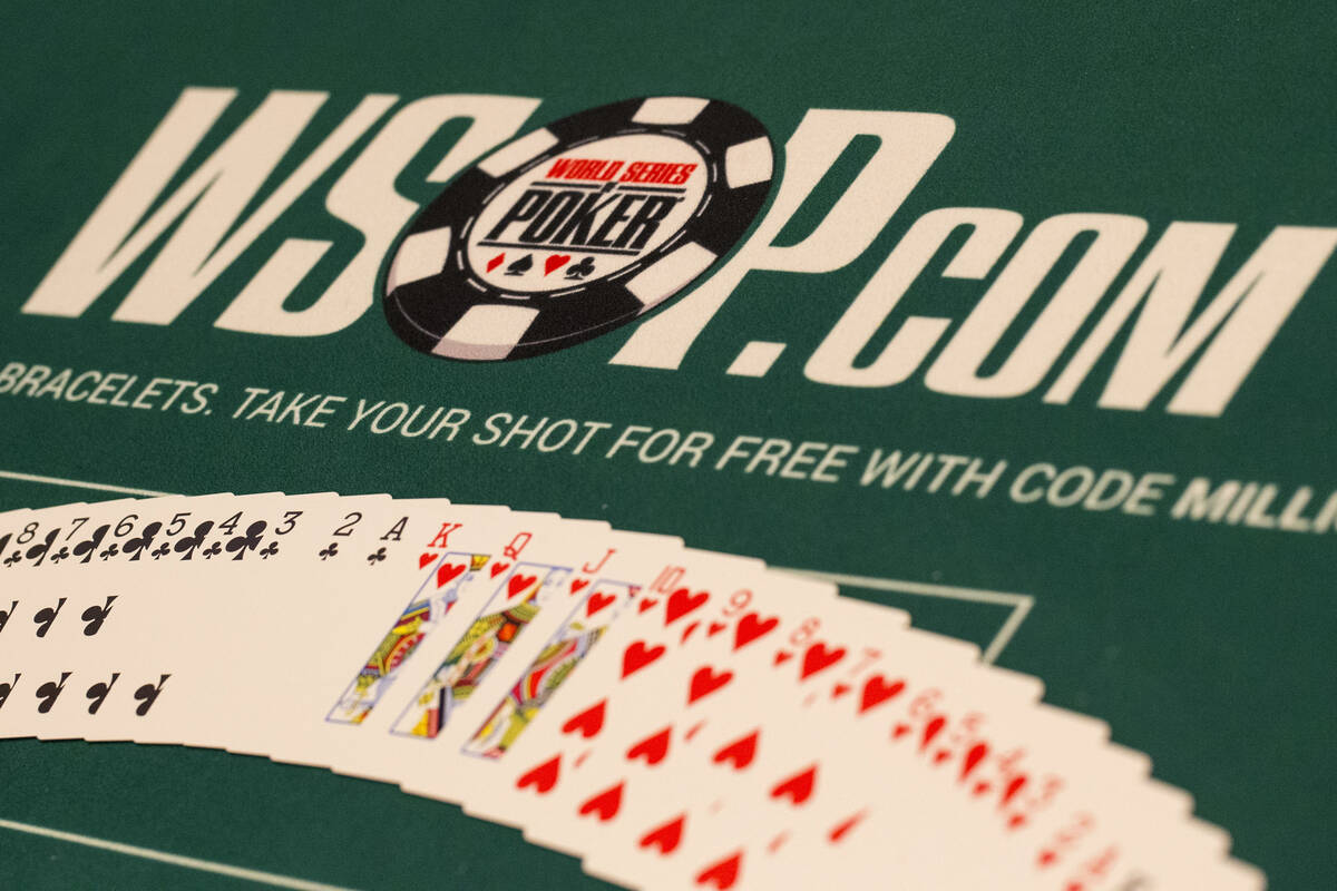 WSOP adds online bracelet events to live schedule at Rio