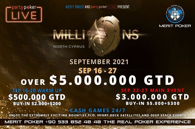 Merit Poker Excited for partypoker LIVE MILLIONS North Cyprus