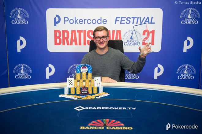 Maximilian Silz Wins the Pokercode Festival Bratislava Main Event (€23,169)