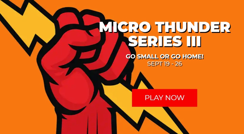 Global Poker Brings Back Micro Thunder Online Tournament Series