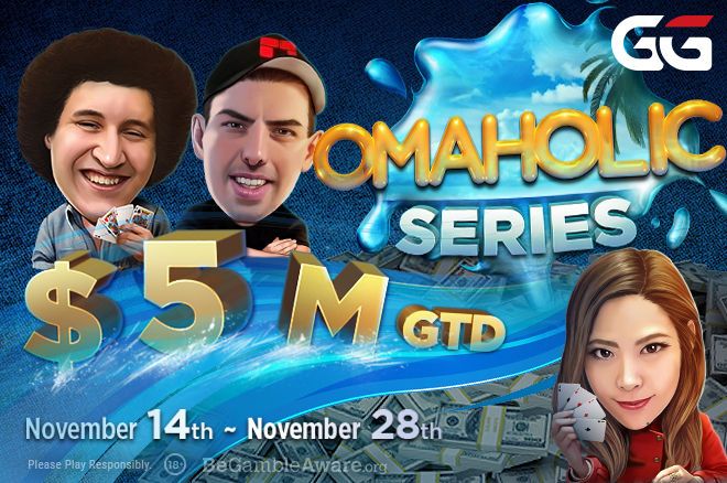 GGPoker Meluncurkan Seri Omaholic;  Jaminan $5 juta Mulai 14 November