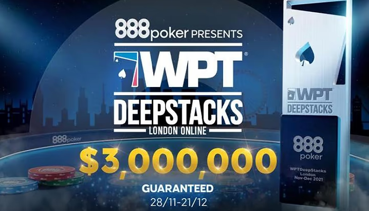 888poker’s WPTDeepStacks London Online Series Generates Over $3.4 Million in Prize Money