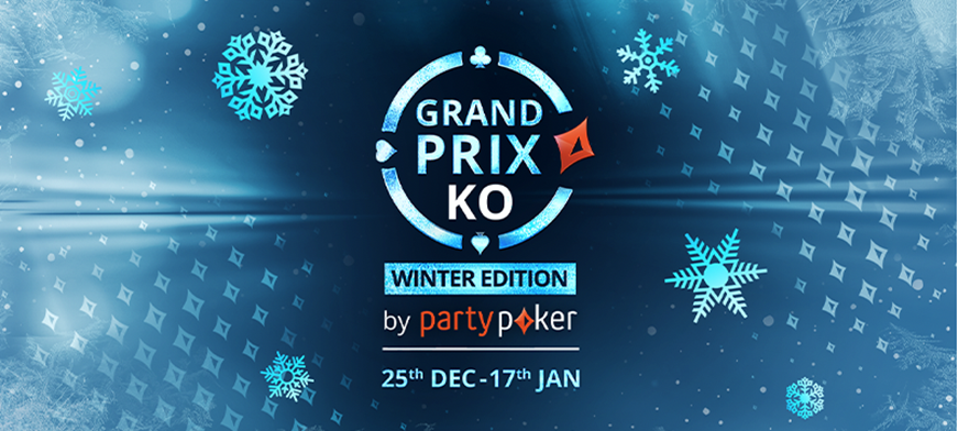 partypoker Joins the Busy Holiday Tournament Season with the Grand Prix Knockout Series Winter Edition