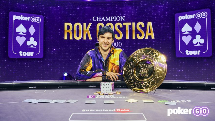 Rok Gostisa memenangkan Kejuaraan PokerGo seharga $689K, Ali Imsirovic mengantongi gelar PokerGo Tour PoY