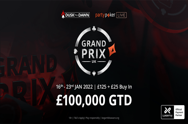 £100K Gtd Grand Prix UK Memulai Acara LIVE partypoker 2022