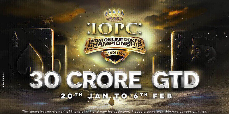 Senilai 30 Cr, Kejuaraan Poker Online India 2022 dimulai dari 20 Januari