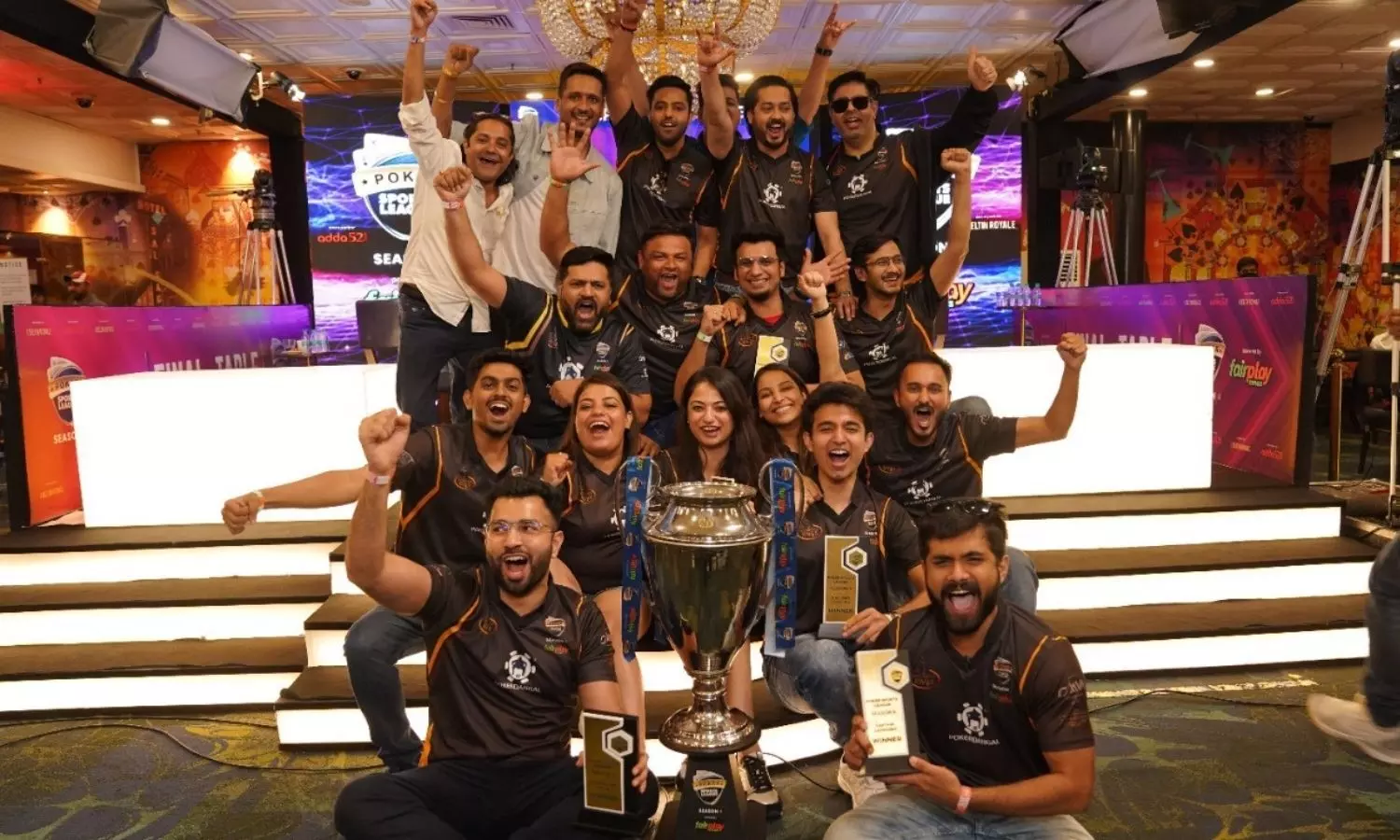 Kolkata Kings wins Poker Sports League season 4