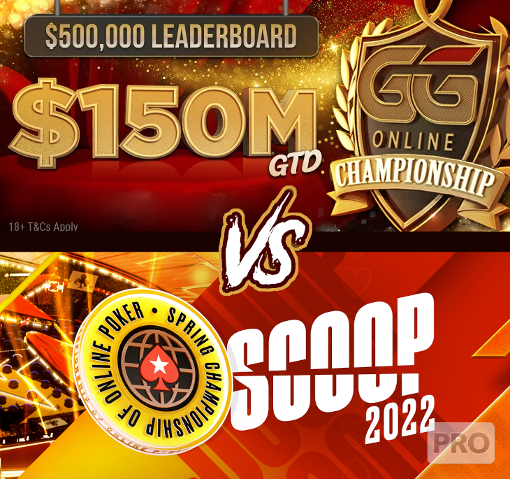 Online Championship Tournament Series Battle: GGPoker’s GGOC vs PokerStars’ SCOOP