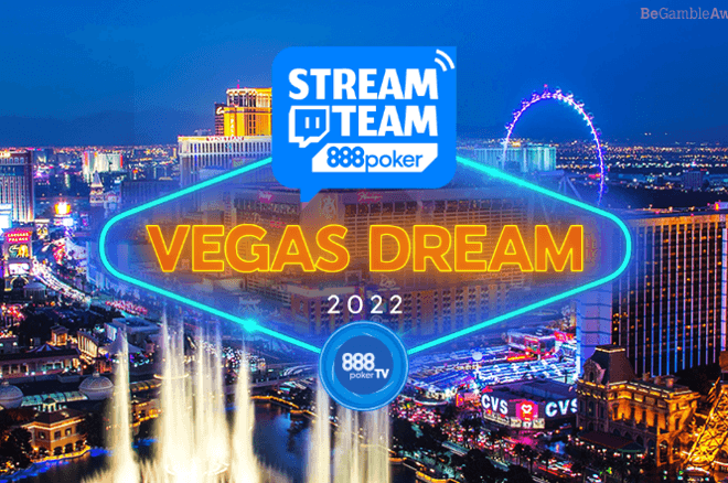 888poker Road to Las Vegas Hots Up With StreamTeam Vegas Dream Package Giveaway