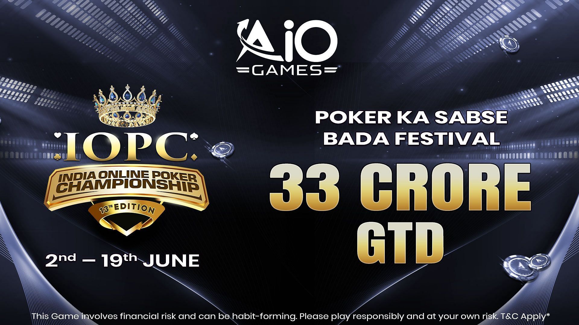 Get Ready for The Biggest Poker Championship - IOPC June '22!