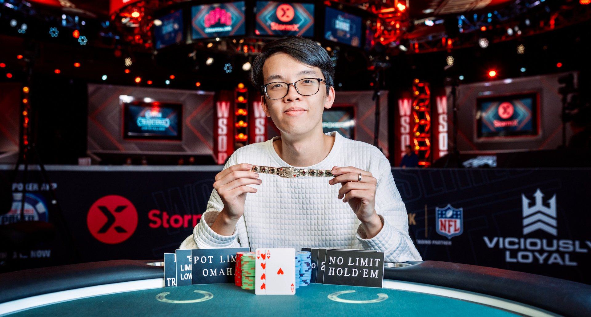 Lok Chan becomes only the third player from Hong Kong to win a World Series of Poker tournament bracelet