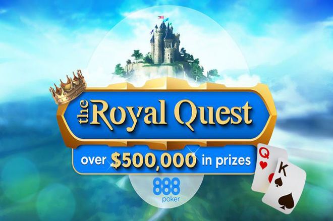 $500,000 Must Be Won in the 888poker Royal Quest Promotion