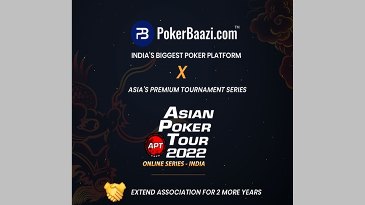 PokerBaazi extends its exclusive association with Asian Poker Tour