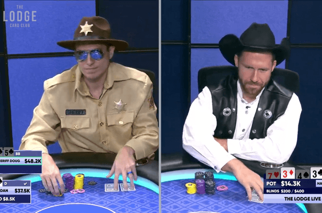 Cowboy Dan Cates Can't Lasso Sheriff Doug Polk in $200/$400 Heads-Up Match