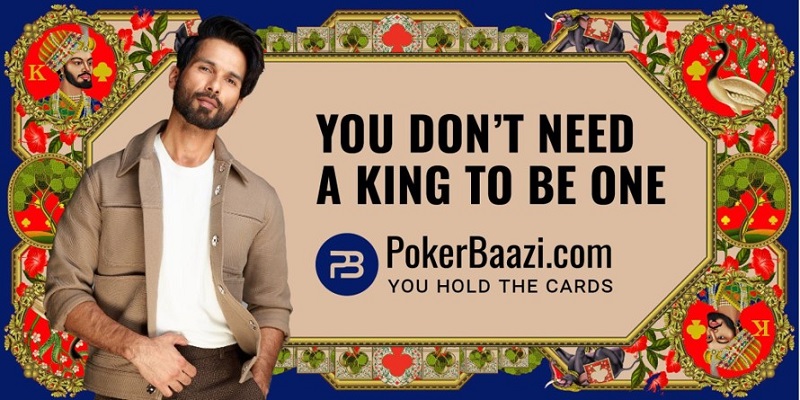 PokerBaazi launches a new brand campaign “You Hold the Cards” featuring Shahid Kapoor