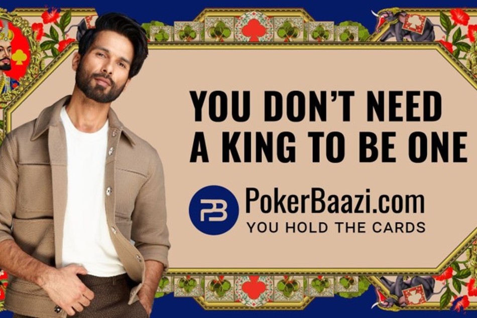PokerBaazi launches a new brand campaign 'You Hold the Cards' featuring Shahid Kapoor