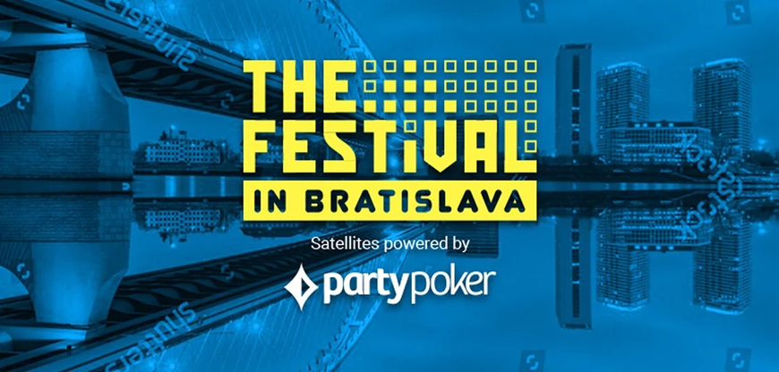 partypoker to Host Satellites for The Festival Bratislava Main Event