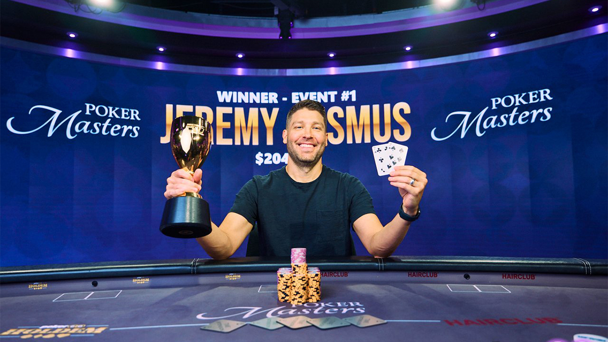 Асмус выиграл турнир Poker Masters Kickoff и возглавил погоню за фиолетовым жакетом