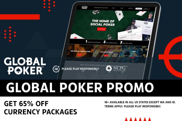 Global Poker bonus code (2023): Get exclusive currency packages