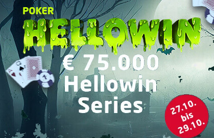 win2day: Gute Beteiligung bei der Hellowin Poker Series