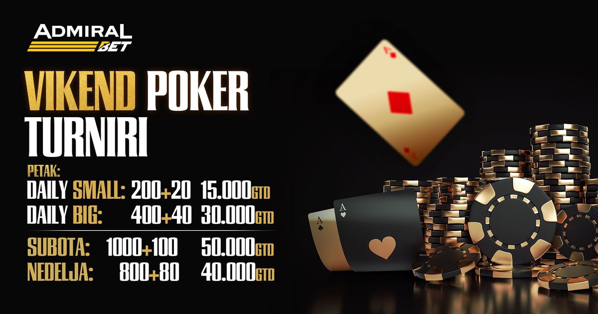 Ovo su najuzbudljiviji online poker turniri u Srbiji