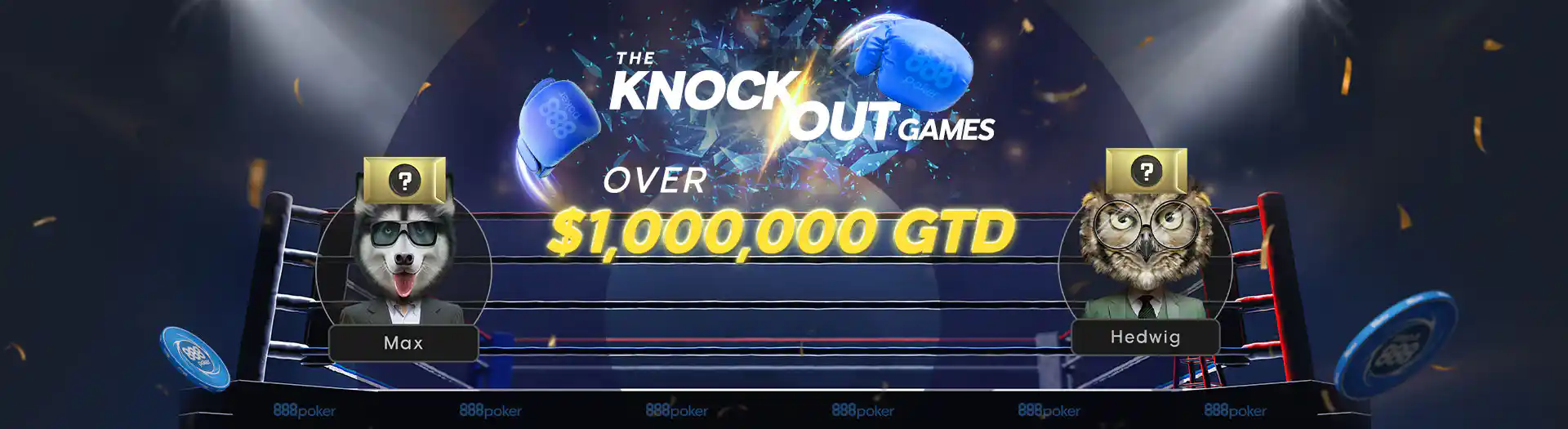 888poker’s Knockout Games Returns with $1.5 Million Guarantees