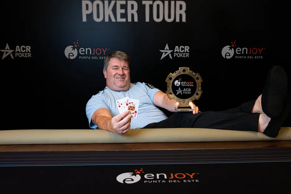 Chris Moneymaker wins Enjoy Poker Tour Main Event